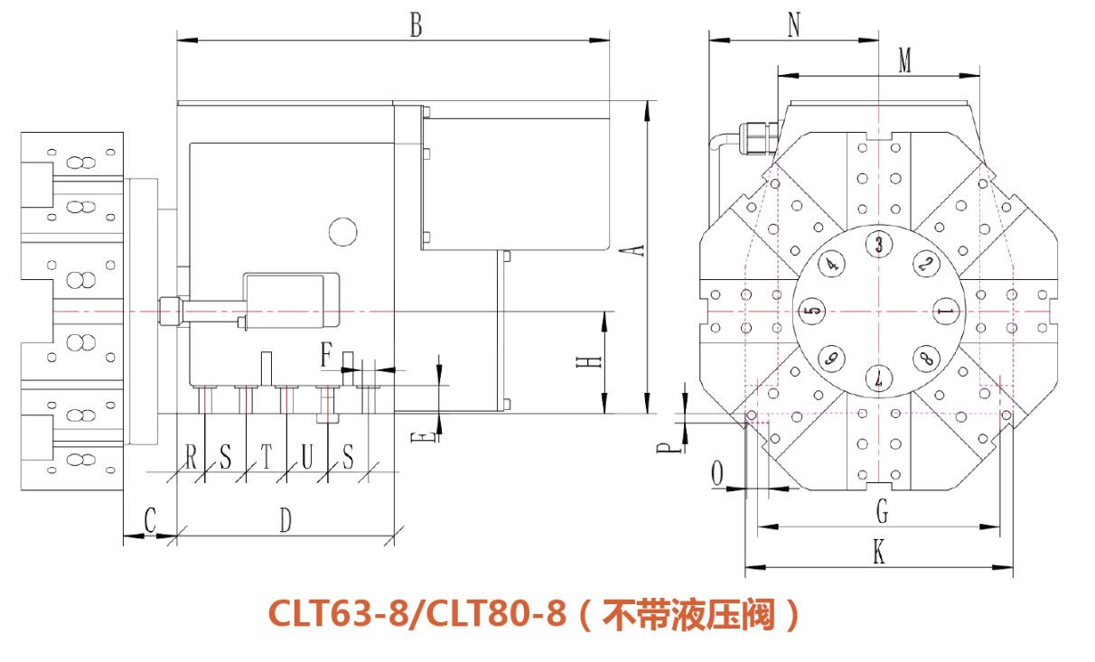 CLT系列凸轮油压刀架