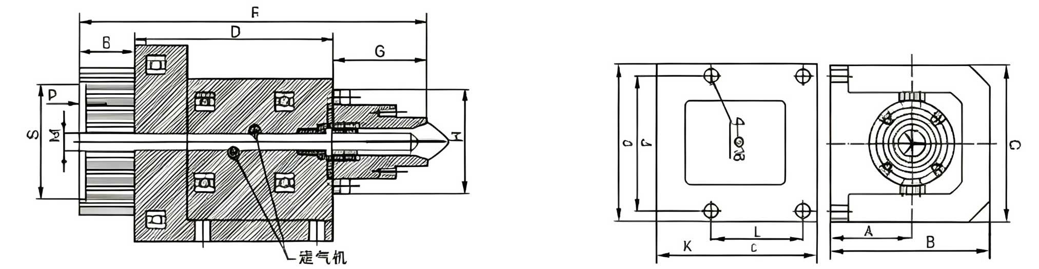 JAT-P刀具工具磨床主轴夹座